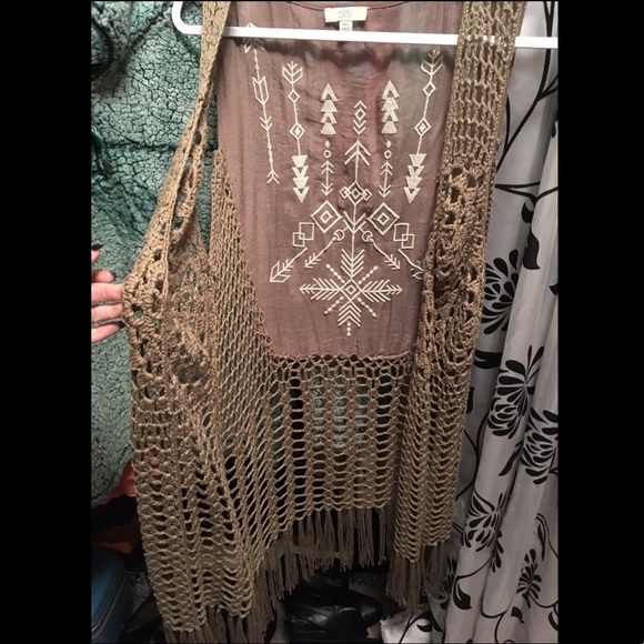 Jackets & Blazers - Fringe Boho Vest ✌🏼 SOLD